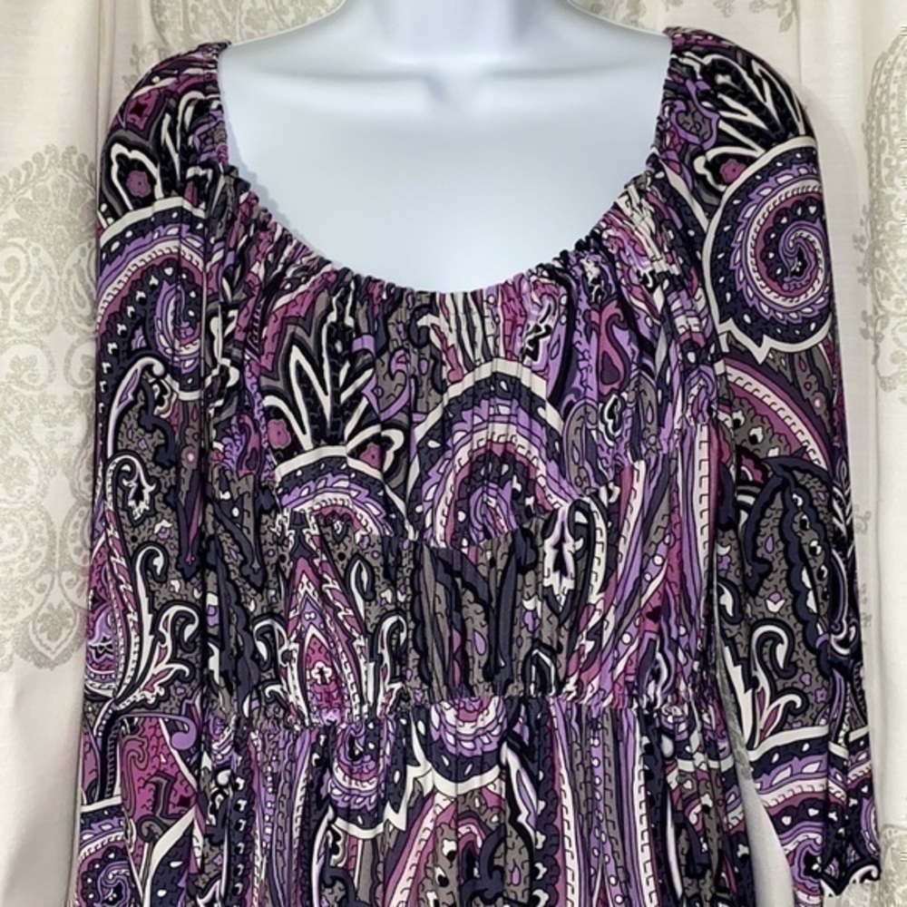 INC International Concepts Women Purple Casual - Picture 5 of 11